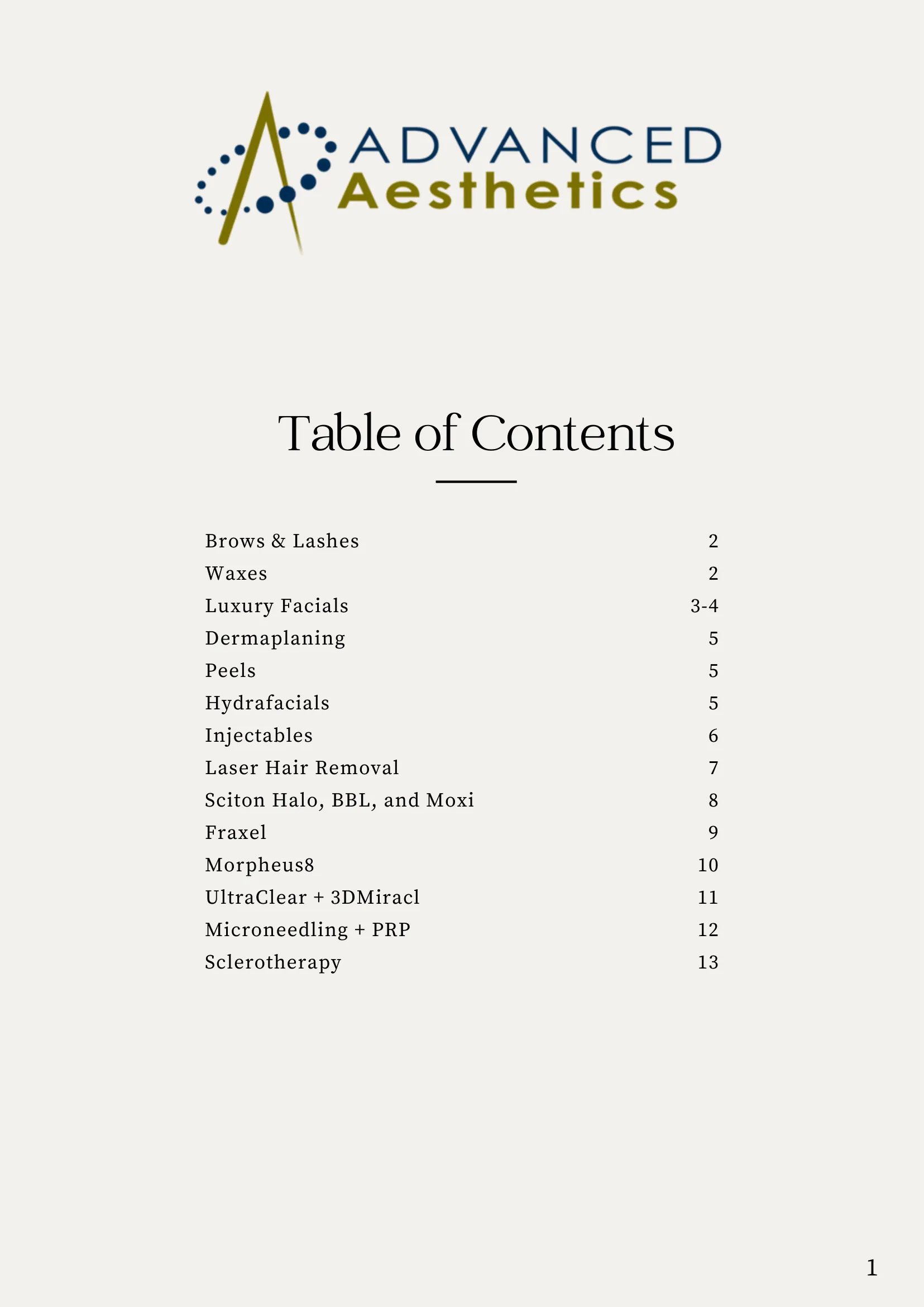 Aesthetics Offerings-02