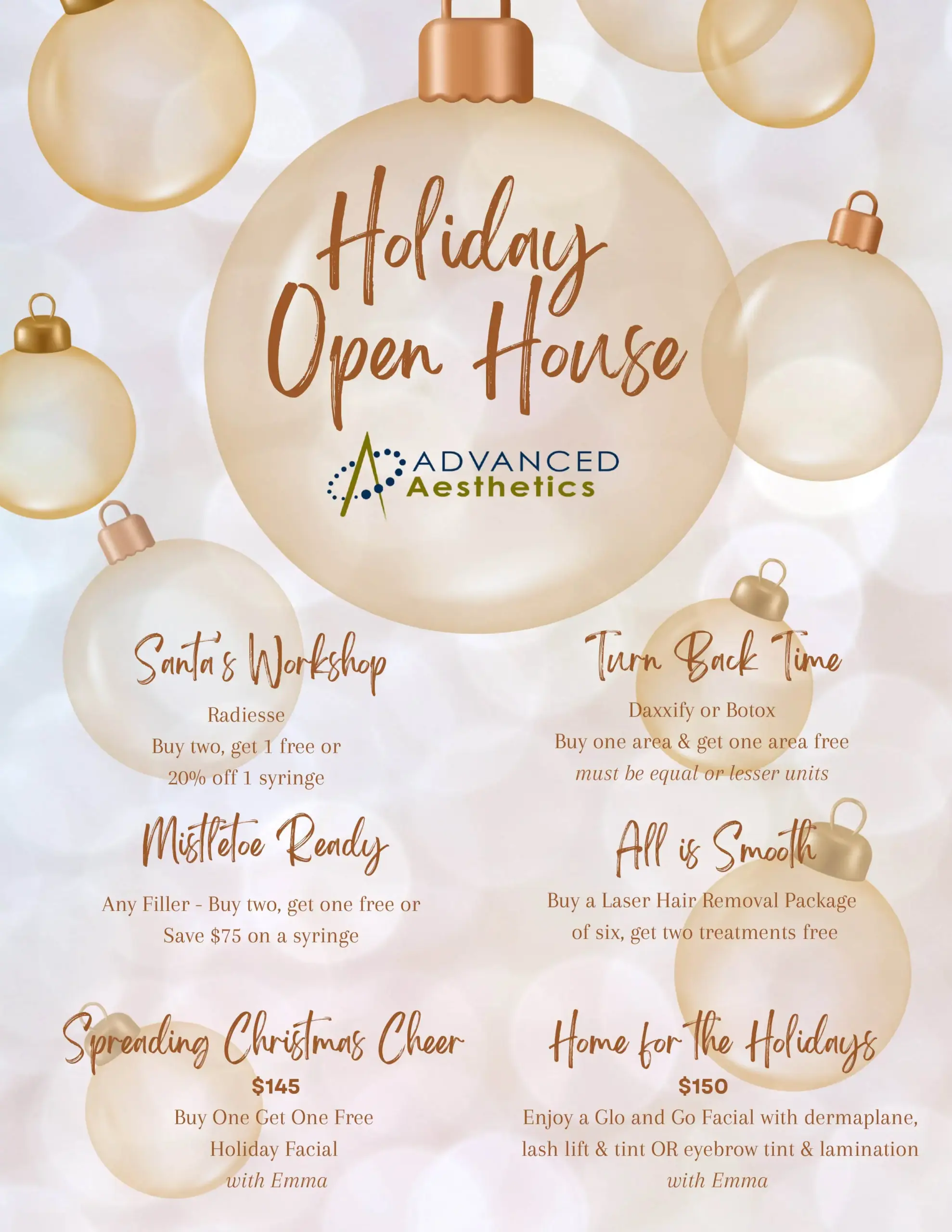 Holiday Open House | Owensboro Dermatology